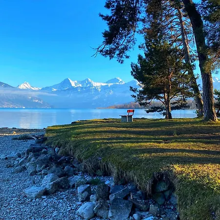 Ferienwohnung Natalies Hideaway Thun Exterior foto